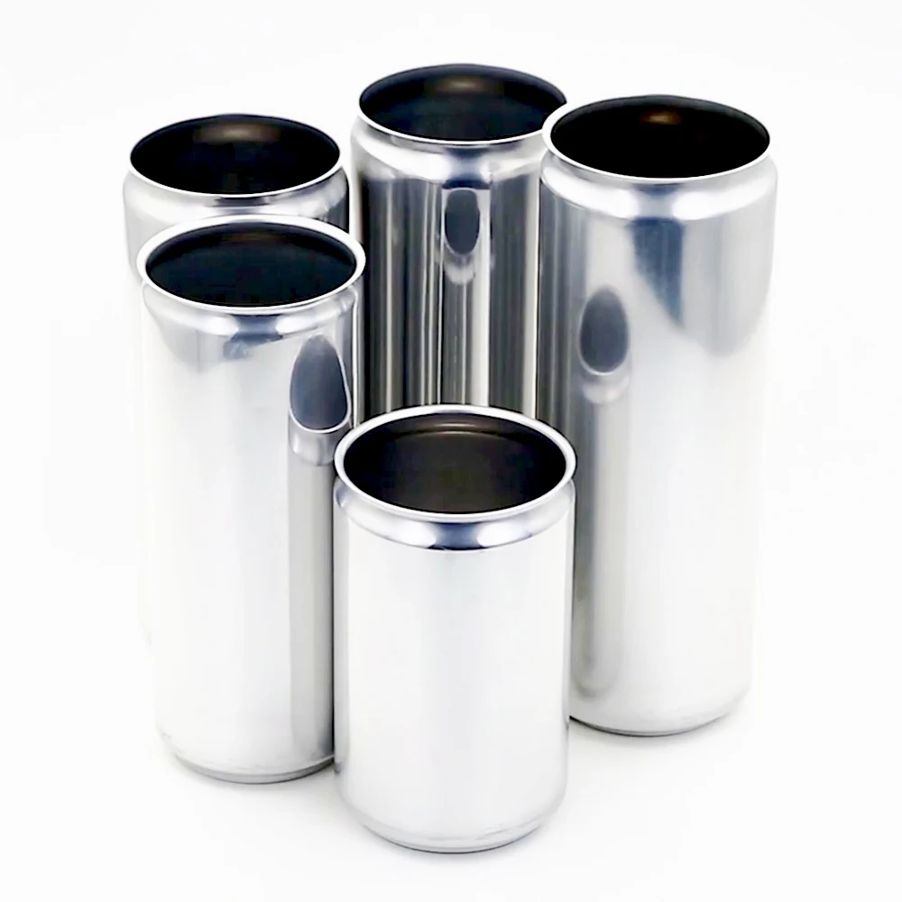 High Quality 330ml 473ml 500mL Food Grade Aluminum Beer Tin Cans 202 Lids