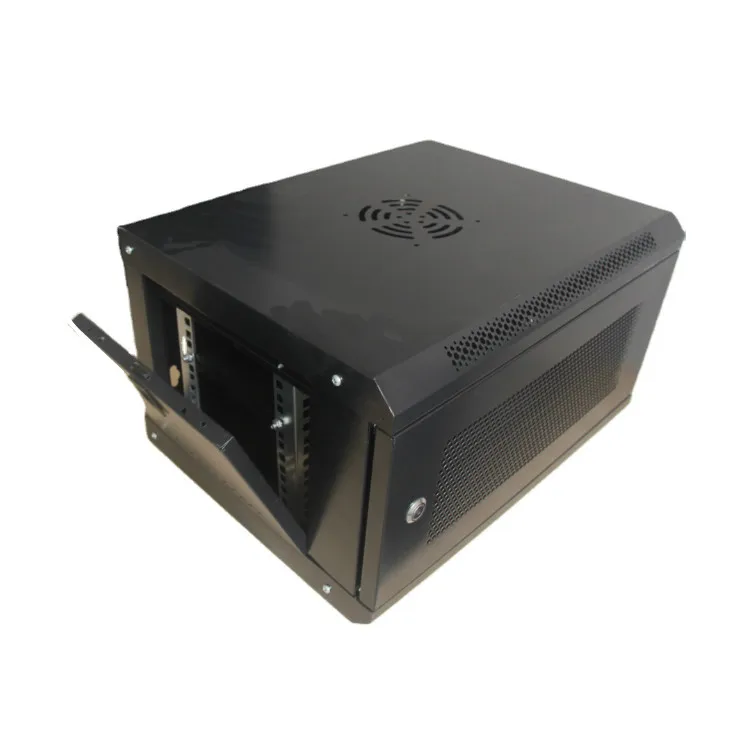 Fan Unit For Ip67 Power Switch Lock Pole Telecoms Server With Cooling Vertical Wall Mount 12U Outdoor Network