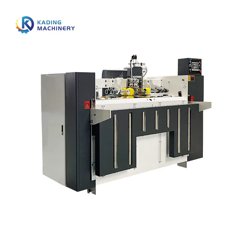Double Pieces Corrugated Paper Sheet Stitching Machine Semi Auto Carton Nailer Stitching Machine