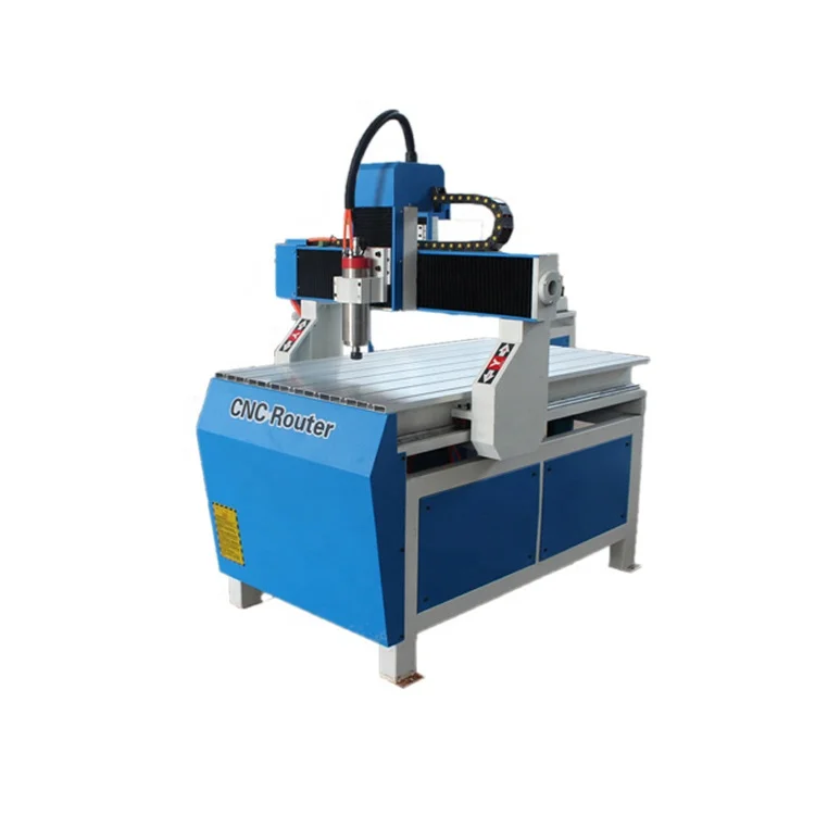 Small Size Mini Cnc 5axis Milling Machine Center Router 6090 For Wood Mdf Soft Metal Aluminum