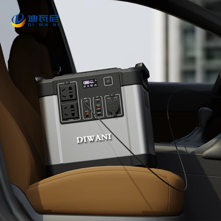 Multi-function 18KG 600000mAh Portable Power Station 2000W Car Battery Charger Power Generator