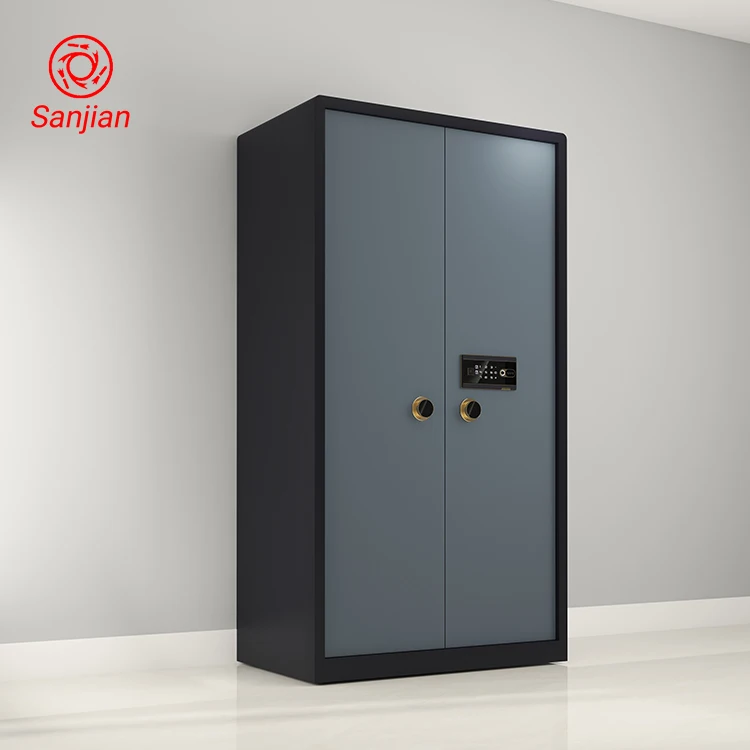 Sanjian steel material high quality key password electronic lock large Commercial use burglary Home hotel office safe box
