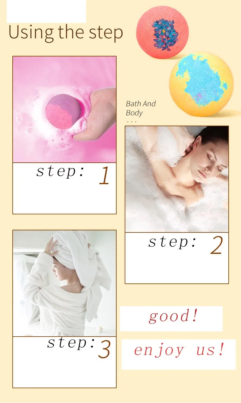 Organic Bubble Bath Fizzy Gift Set 100% Natural Ingredients Bomb Bath Rose Lavender Bubble Bath Bombs Gift Set