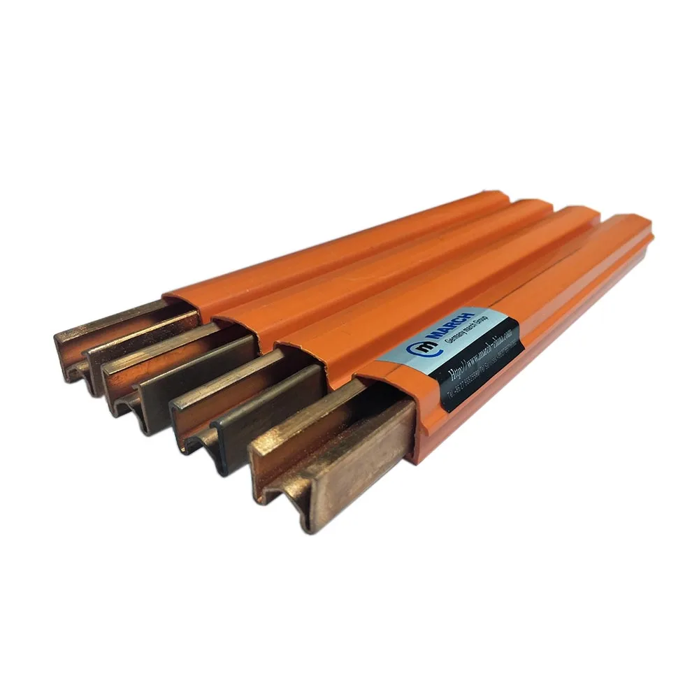 Low Price of copper bus bar , 160A-400A crane rail