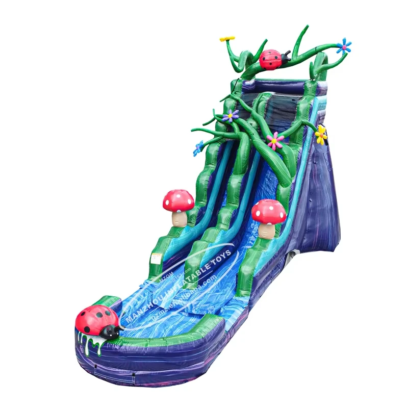 Гигантская Волшебная лесная надувная водная горка цены для взрослых
