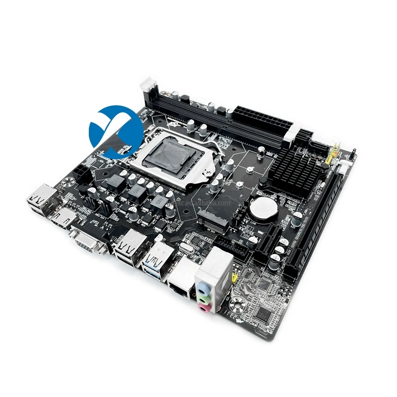 Wholesale Gaming PC Placa Mae lga1155 Motherboard M.2 NVME RAM DDR3 16GB lga 1155 H61 Motherboard