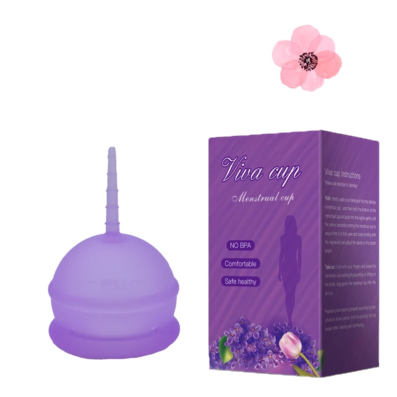 Reusable Period Products Eco-friendly Feminine Products Period Cup Menstrual Cup Custom Packaging