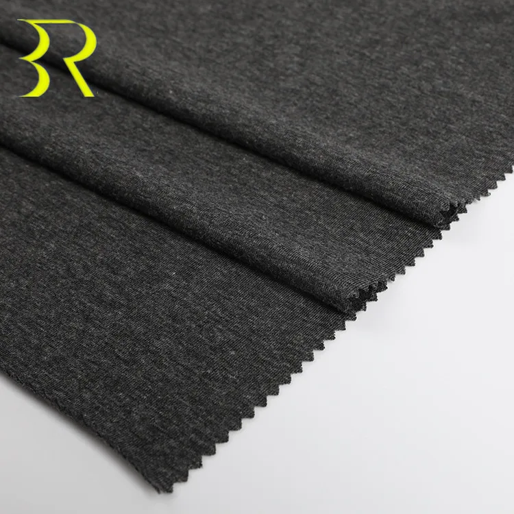 Hot Sale Anti Wrinkle Single Jersey TR Suiting Fabric 65%Polyester 35%Viscose For Men Garment Trousers