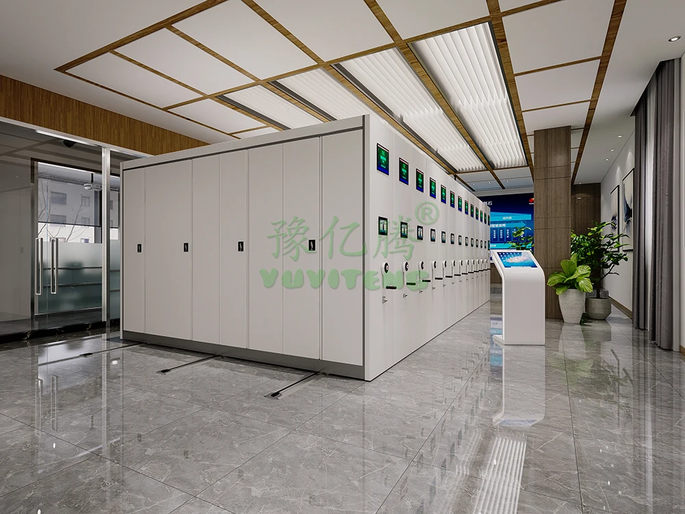 Newest Mobile Storage Shelving System Mobile Compactor System For Library Use