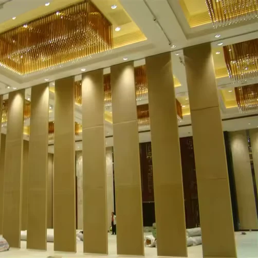 100 hotel ballroom or auditorium space divider partition screen door panel with sealing and sound insulation effect