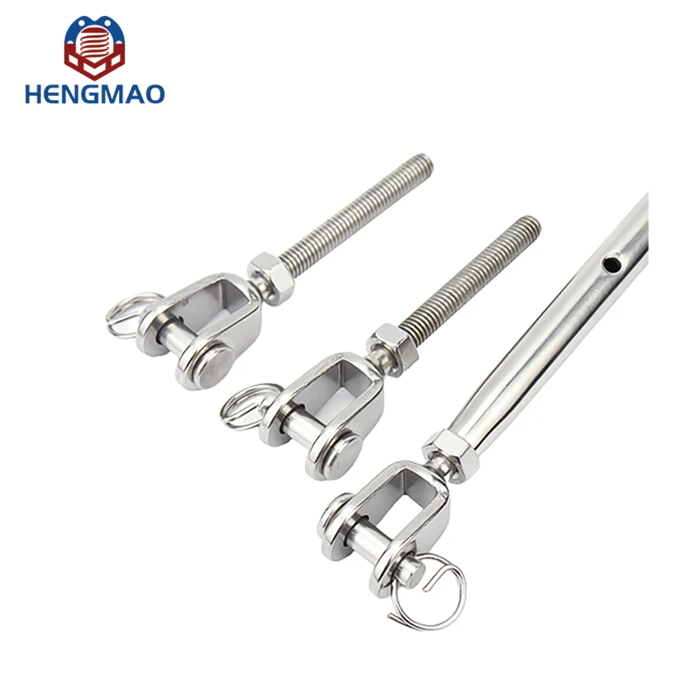 In Stock Stainless Steel M5 M6 M8 M10 Closed Body Turnbuckle Marine Hardware Rigging
