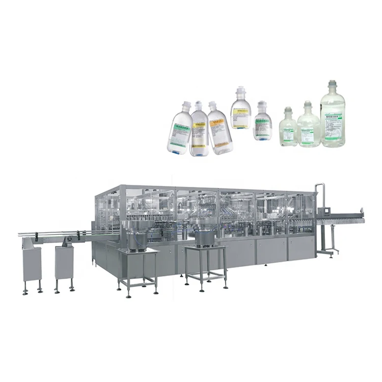 IV Fluids Filling and Sealing Production Line Intravenous Infusion Turnkey Plant Intravenous Solution Turnkey Project