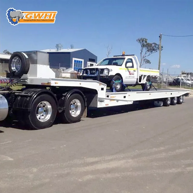 Wehbe тяжелый автомобильный транспортный прицеп Грузовик метро буксир 50 тонн автомобильный транспортный грузовик для продажи