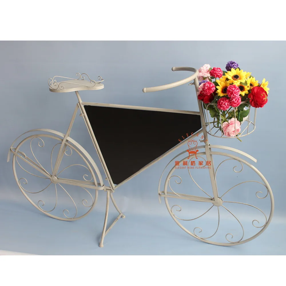 Metal Iron Bicycle Planter Flower Pots for Decoration