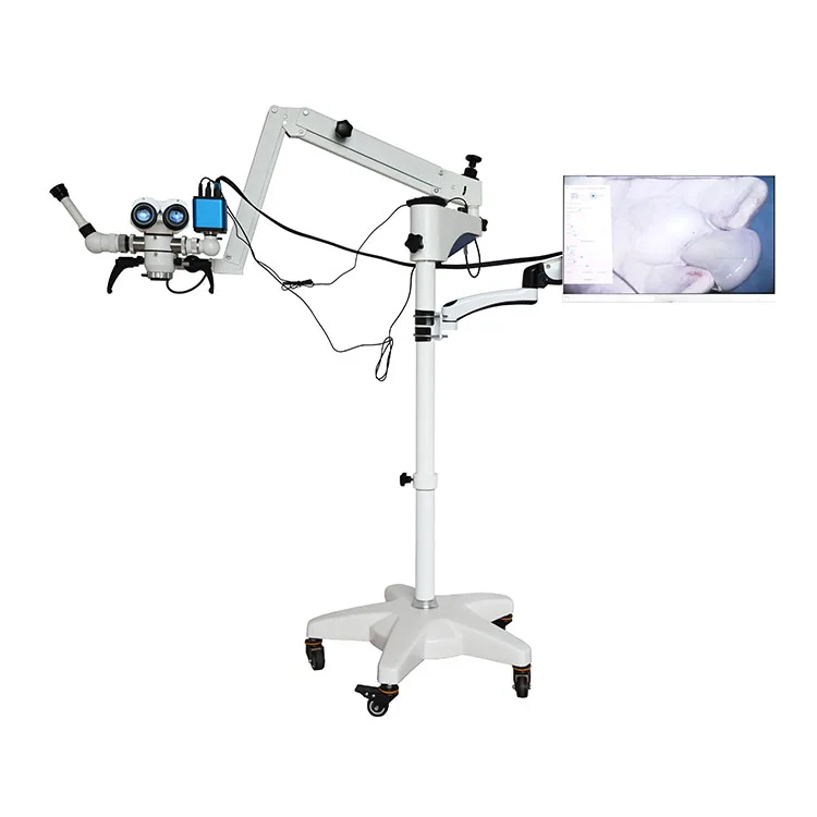 China Low Price Ent Operating Microscope Portable Surgical Microscope