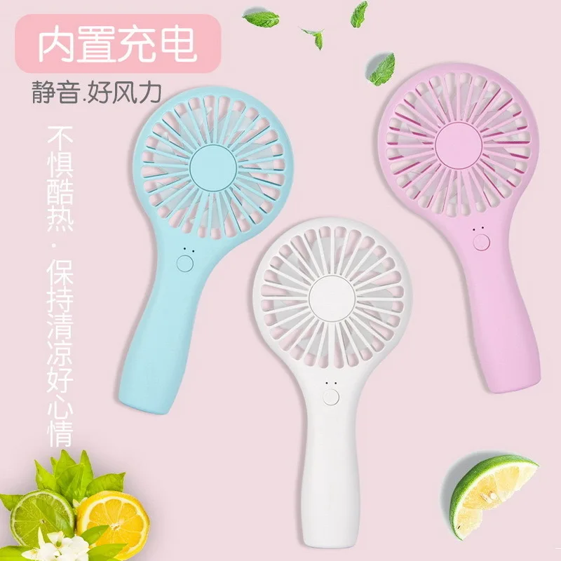 OEM Mini Handheld Fan Battery Operated Small Personal Portable Speed Adjustable USB Rechargeable Fan Cute Powerful Fan M-545