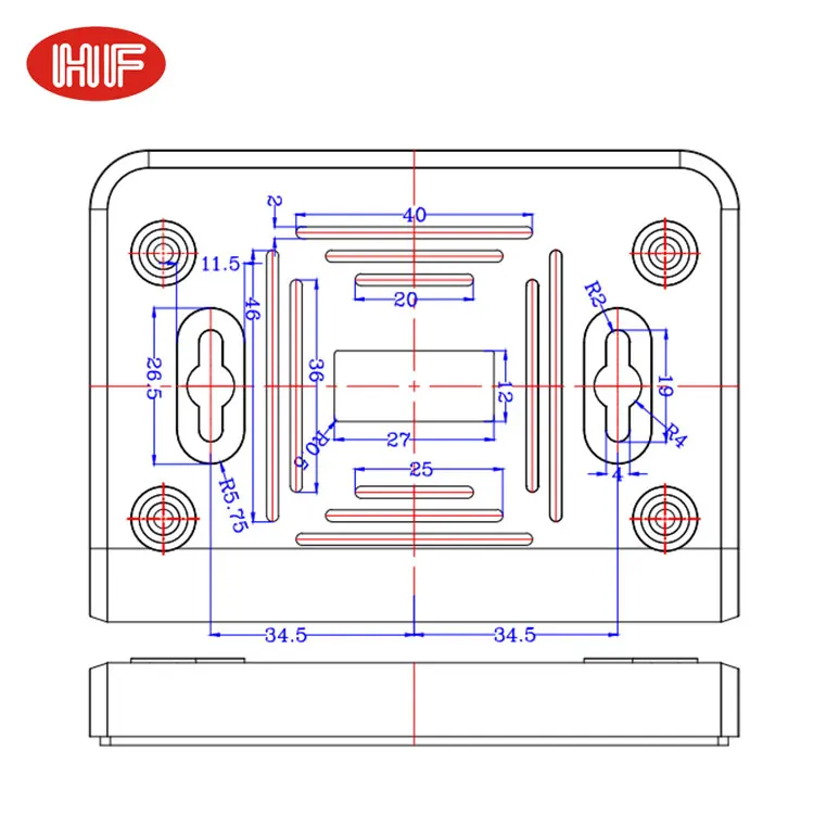 Пластиковый корпус для Wi-Fi маршрутизатора из АБС-пластика
