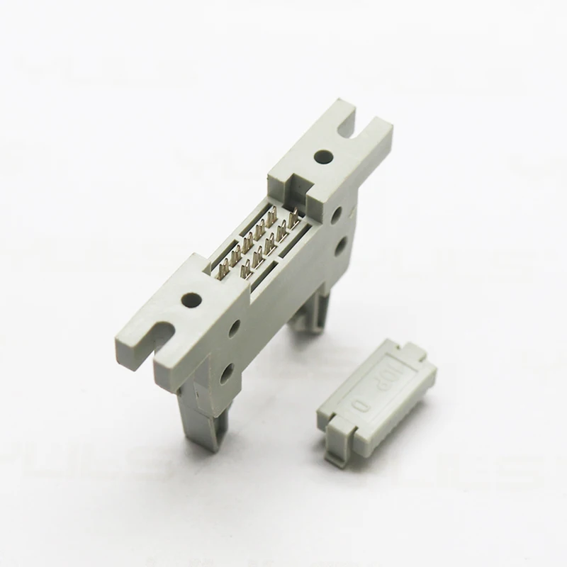 2.0mm spacing height 8.7/11.5mm shrouded Ejector header IDC for PCB board latched bo 2mm pitch dc ejector header connector