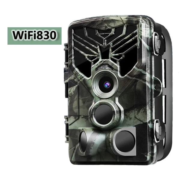 WiFi830 Hunting Camera WiFiCameraSum APP Control Wildlife Monitoring Night Vision IP65 Waterproof Hunting Trail Camera