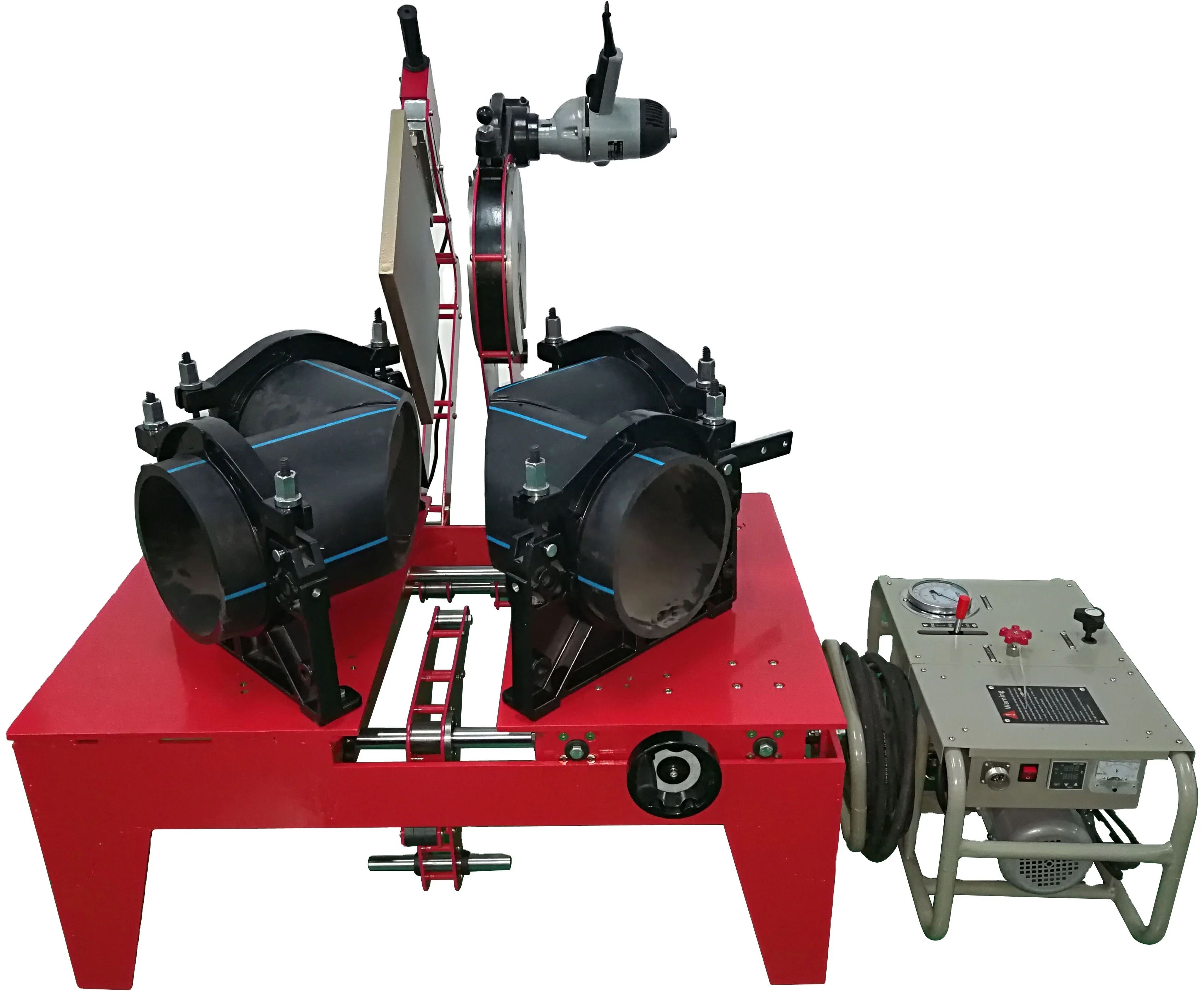 Hotool Multi-Angle pipe fitting welding machine 90-250mm HDPE pipe Angle welders