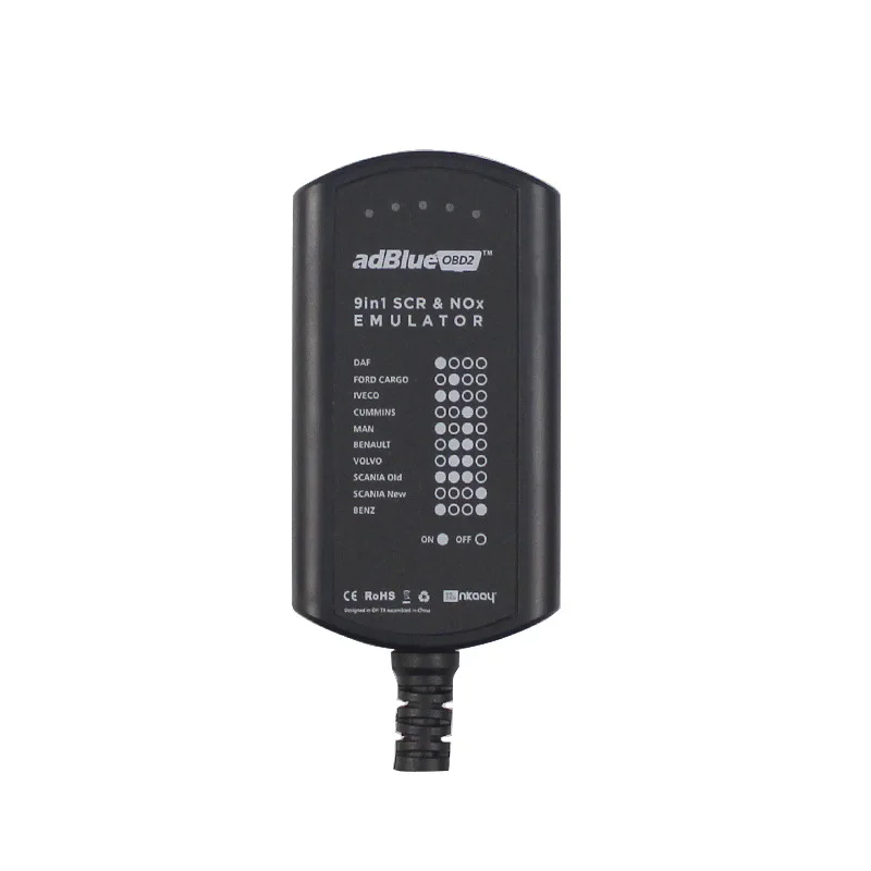 Universal Adblue Emulator 9 in 1 Full Chip Support Euro4&5 for multi heavy duty truck diagnostic tools scanner updated