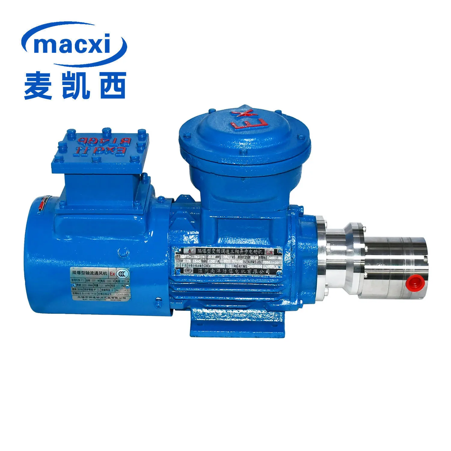 Stainless steel magnetic gear dosing pump for Hydrogen production or distillation