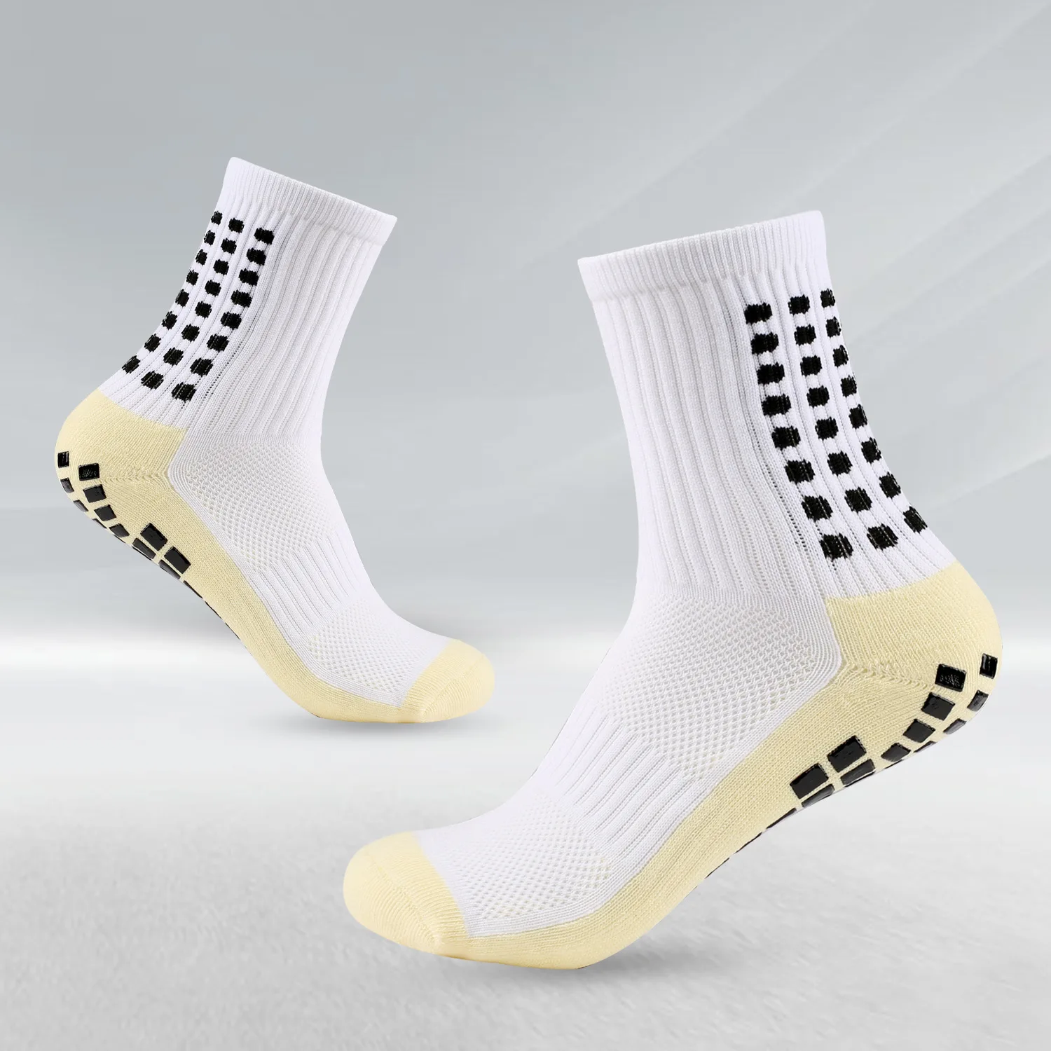 Best selling football socks mens antislip towel lining sports socks wholesale factory distributor ankle socks for men
