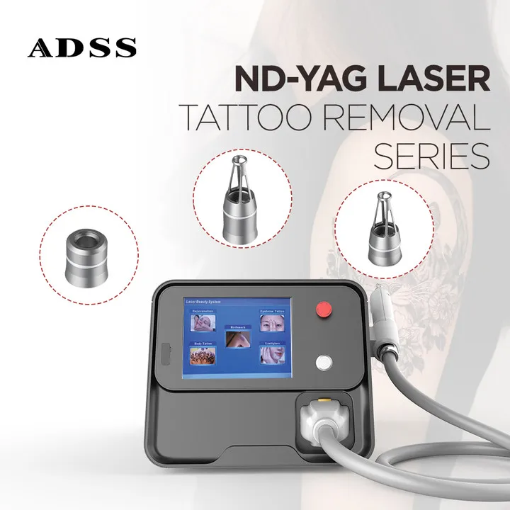 ADSS Q-switch laser tattoo removal and skin rejuvenation with carbon laser peeling