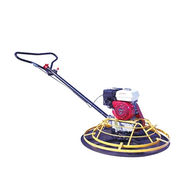 Walk behind power trowel polishing machine