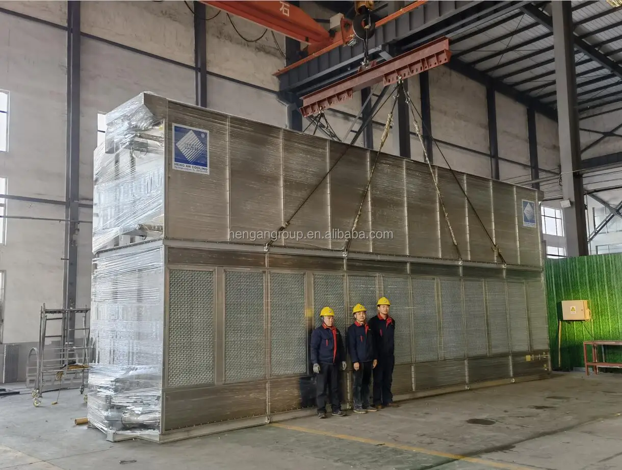 Diary Plant ammonia evaporative condenser for GEA compressor cooling system