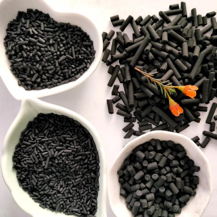 Catalyst carriers Coal Based column Pellet activated carbon for acid gas adsorption load KOH Naoh
