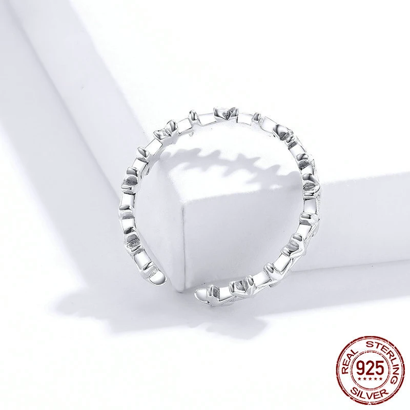 925 sterling silver ocean fashion jewelry starfish rings
