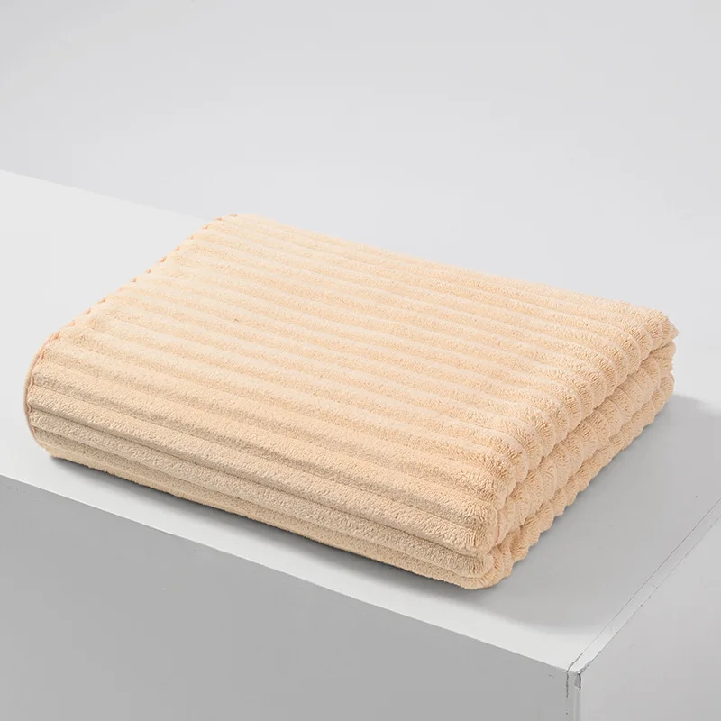 High Quality Absorbent Breathable Strong Water Absorbent Coral Fleece Soft Face Towel For Adult
