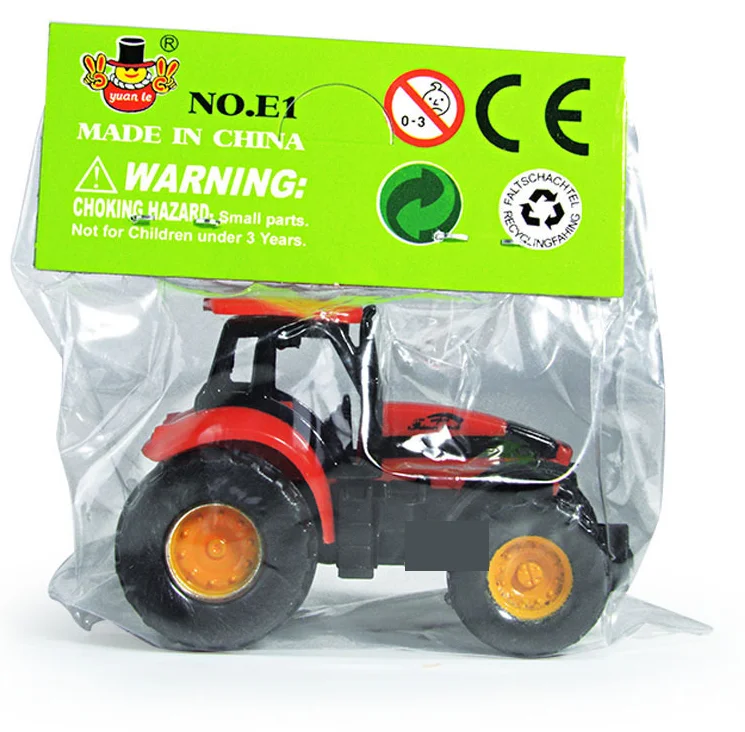 Custom 1: 32 Die casting Simulation Farmer Car Kids Friction Tractor Toys