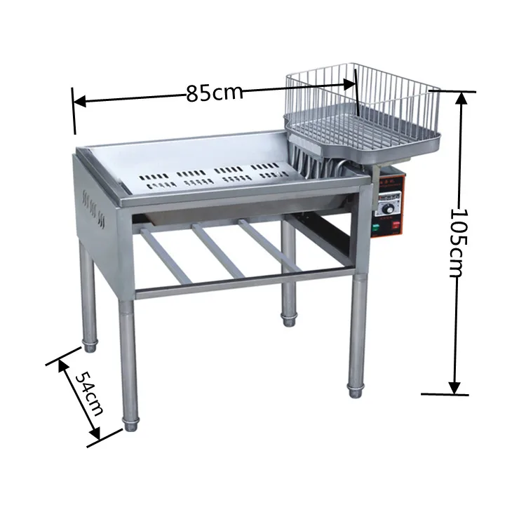 Special Design Widely Electric Churro Frying Machine Tostada Fryer, Fried Chicken Deep Fryer
