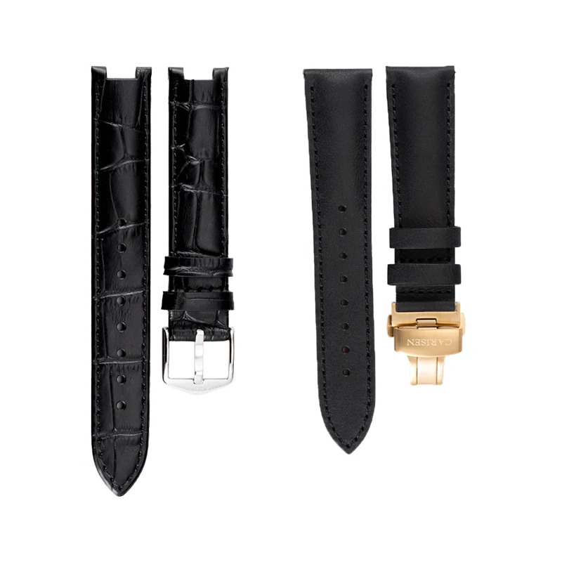 Carisen Brand Custom Logo 5 Atm Waterproof Genuine Leather Band Chinese Mechanical Automatic Watches Business Casual Mens Watch