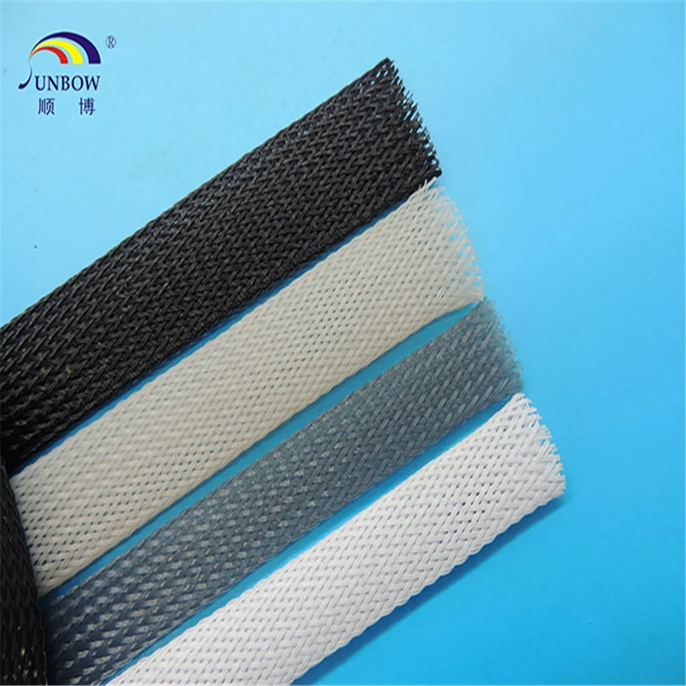 Wholesale Expandable PET Braided Cable Management Sleeve