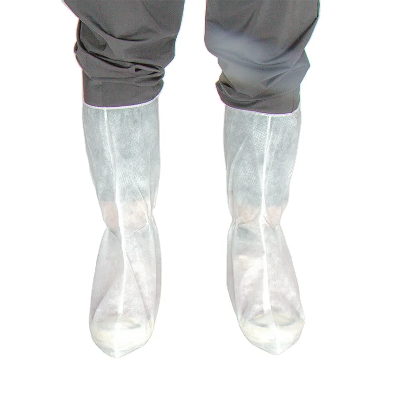 Cheap Wholesale Price Disposable Boot Cover PPE White Nonwoven Dust Proof Isolation Protective