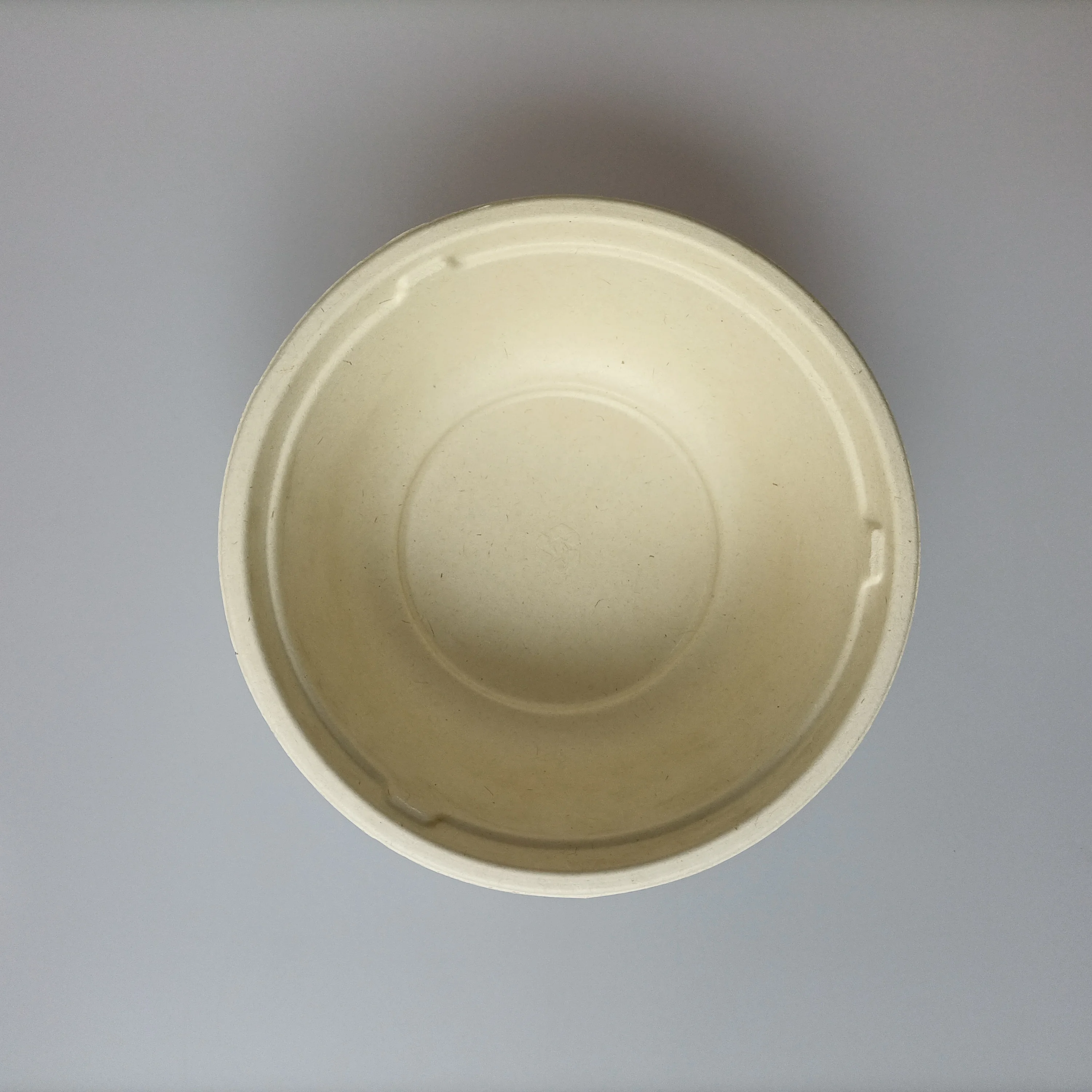 850Ml 1000Ml Sugarcane Compost Disposable Eco Tableware Soup Bowls Disposable Soup Single Round Bowl With Lid