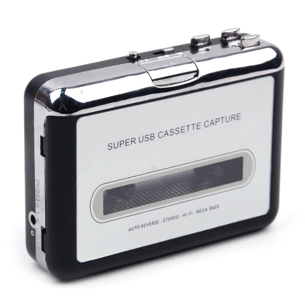 Портативный USB-Кассетный преобразователь в MP3