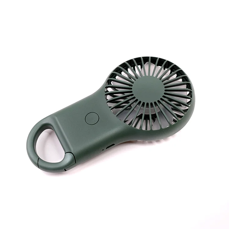 
3 скорости карабин вентилятор пластиковые светодиодные лампы батарея usb кольцо вентилятор мини портативный брелок вентилятор 