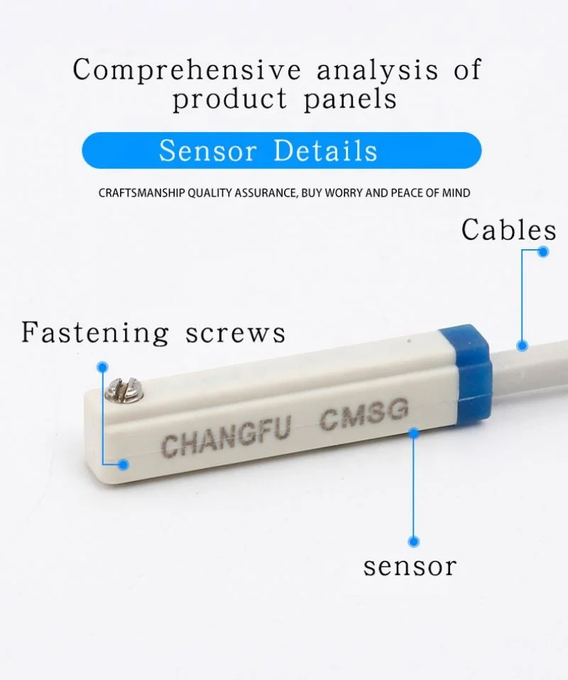 Magnetic Conversion Sensor Induction Switch Normally Open/Normally Closed for Pneumatic Parts Magnetic Switch