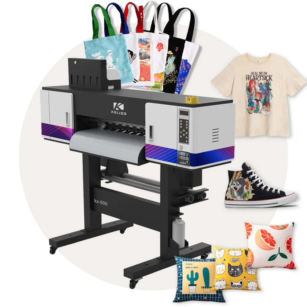 Epson xp600 dtf large sublimation machine format textil  flatbed uv printer direct to garment printer