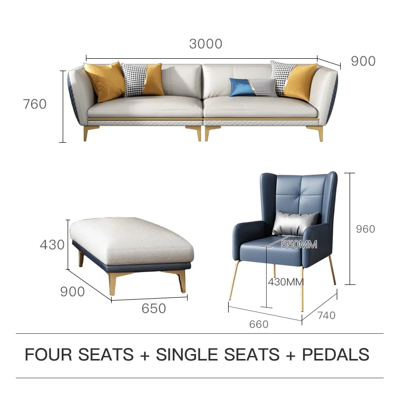 living room sofas sofa set furniture  leather sofa
