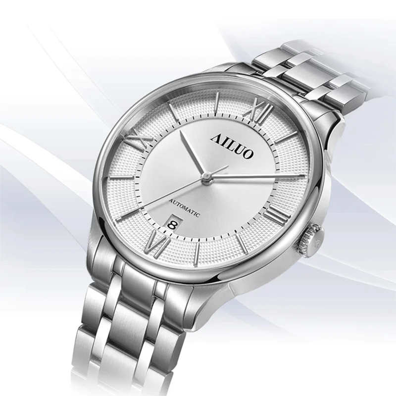 
Custom Logo Watch Mechanical Chinese Watches Mechanical Automatic Movement Mechanical Watch 
