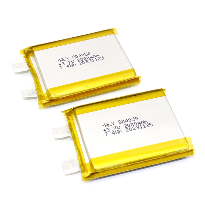 Durable and Efficient 804050 Polymer Lithium Battery for Small Home Appliances and Beauty Instruments