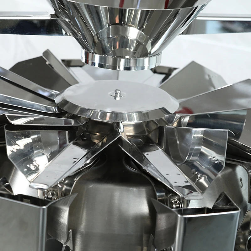 10 head automatic combination weigher nuts seeds pillow bag packing machine