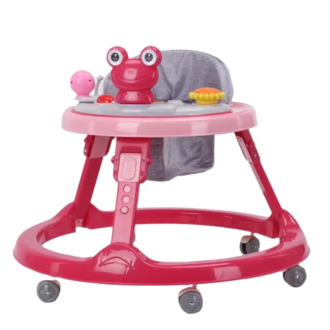 Cheap price baby stroller 5 plastic wheels toy simple music adjustable seat height baby stroller China