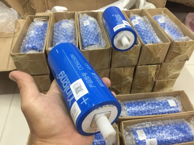  Готов к отправке Высококачественный аккумулятор LTO Titanat 2 3 В 66160 40