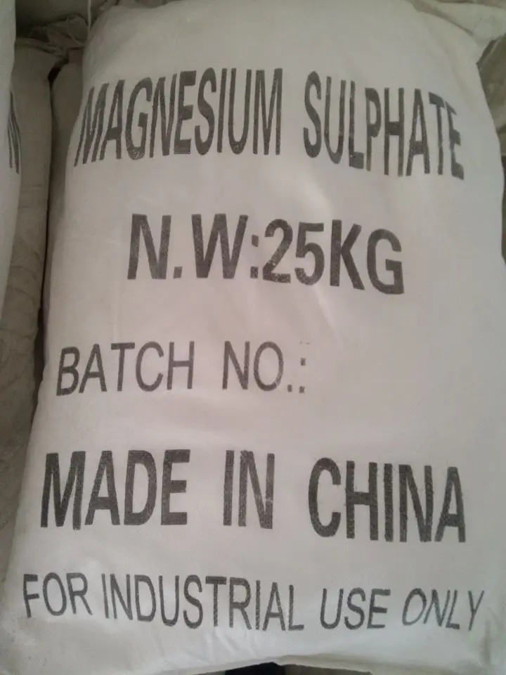 Plant Direct Sale Kieserite MgSO4 Fertilizer Magnesium Sulphate Monohydrate